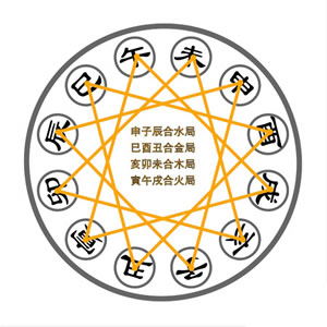 十二地支相合